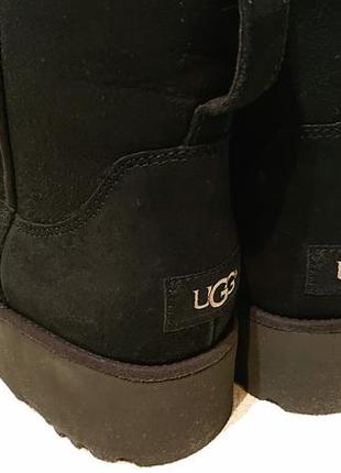 Женские зимние ботинки угги ugg us10 40 41 замша оригинал очень теплые6 фото