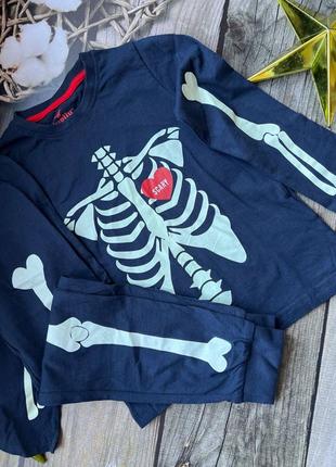 Пижама для парня 110/116 см от lupilu скелет