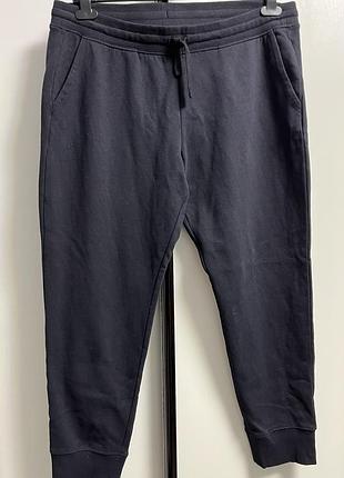 Спортивные штаны джоггеры батал темно синего цвета1 фото