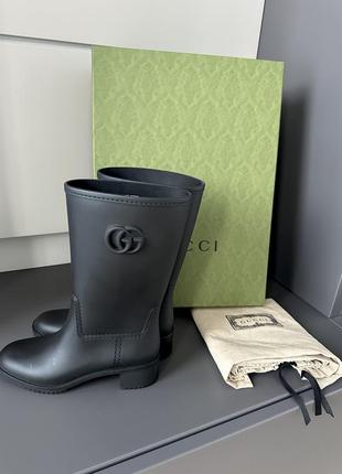 Gucci женские сапоги оригинал!