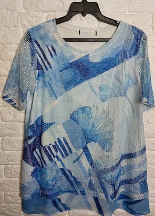 Фирменная футболка блуза