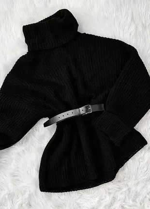 В'язаний светр із ремінцем4 фото