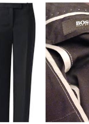 Брюки шерсть hugo boss классические шерстяные штаны