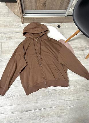 Оверсайз зіп худі від h&m