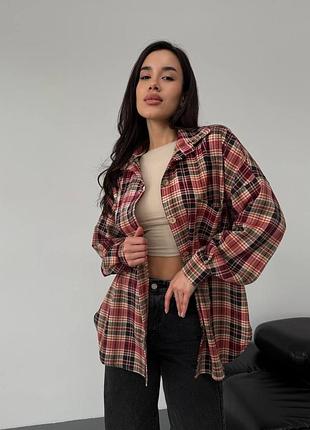 Рубашка в клетку