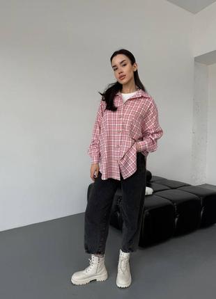 Рубашка в клетку5 фото