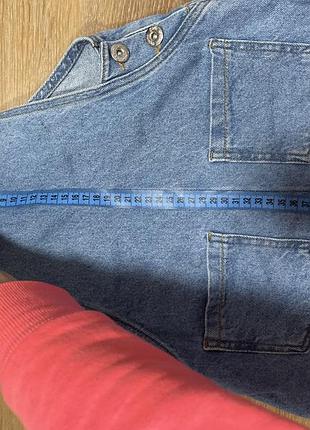 Джинсовый комбинезон для девочки defacto 7