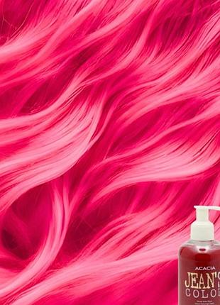 Стійка крем фарба для волосся кольору фуксія acacia pinkrhodomine red