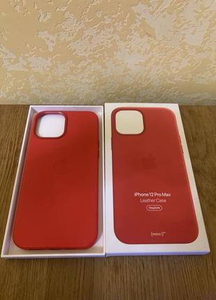 Apple Apple iphone 12 pro max leather case prodred leather case prodred