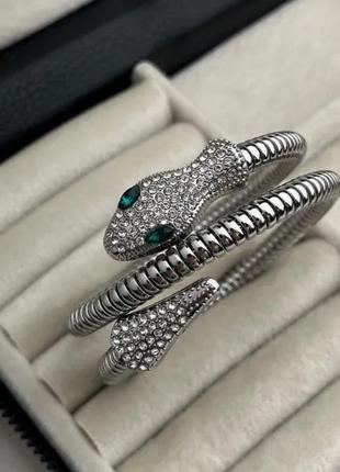 Браслет змейка🐍змея💚спираль