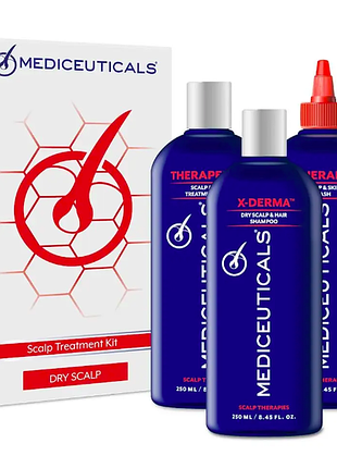 Набор для сухой кожи головы mediceuticals scalp treatment kit dry scalp