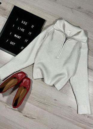 Свитер на молнии h&m