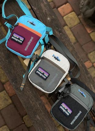 Сумка патагония с патчем мужская барстека patagonia