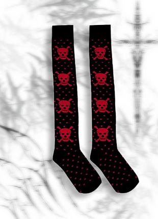 Гетры в горошек с черепами.

killstar queen of darkness tripp aderlass poizen spiral hell bunny phaze vixxsin banned gothicana готика