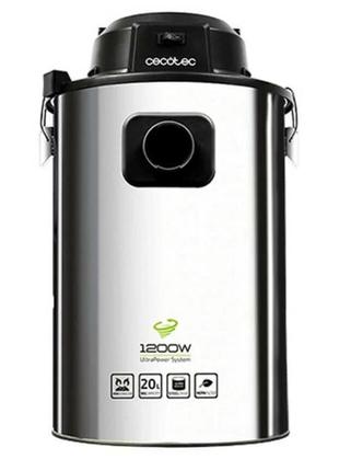 Промышленный пылесос cecotec conga powerash 1200 steel