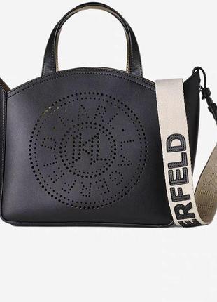 Сумка женская karl lagerfeld k/circle tote black