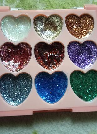 Юшест глітер для обличчя