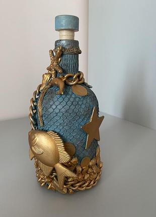 Бутылка морской стиль сувенир декор