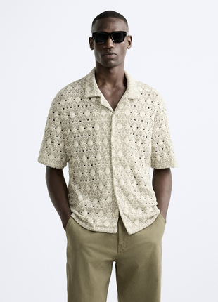 Сорочка жакардова zara