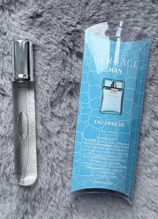 Парфум чоловічий versace man eau fraiche, 20 мл