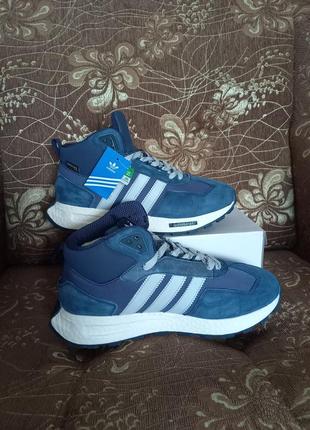 Акция россовки мужские зимние высокие на меху кadidas retropy e5 разпродажа