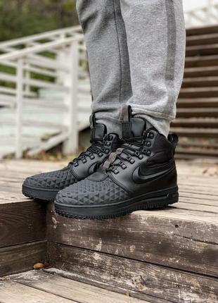 Мужские кроссовки nike lunar force 1 duckboot black