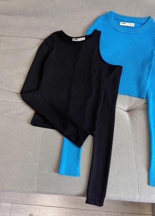 Лонгслив с открытым плечом pull & bear