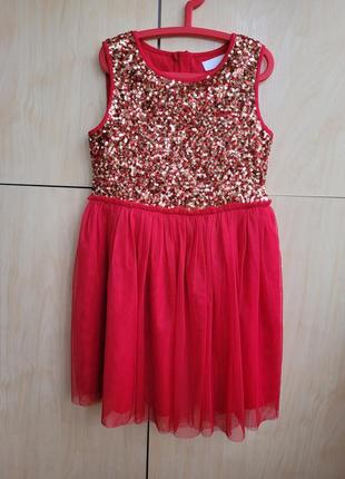 Нарядное платье bluezoo на 8 лет
