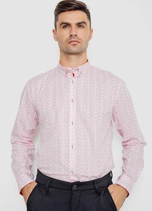 Сорочка чоловіча повсякденна рожевий