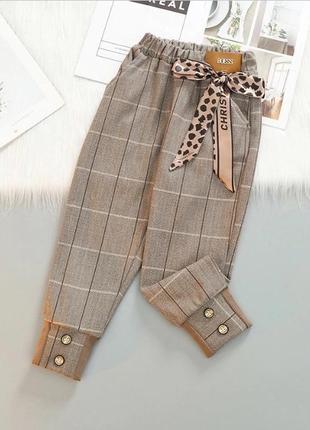 Брюки на девочку