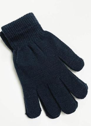 🔥розпродаж🔥нові темно-сірі з холодним відтінком рукавички select