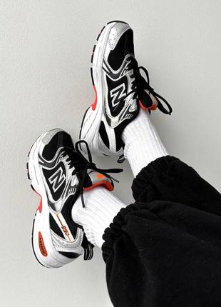 Кроссовки new balance 530 « black / silver / orange »