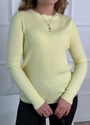 Кофта джемпер пуловер свитер рубчик