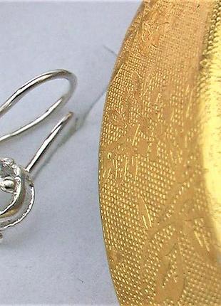 Сережки срібло ссср 875 проба 1,42 грами