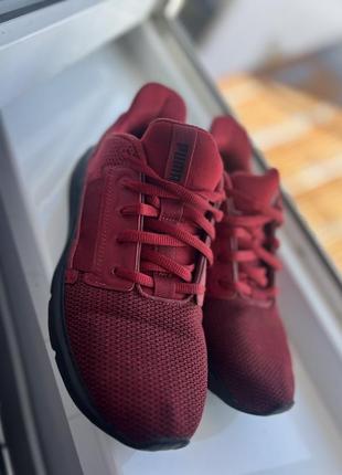 Кроссовки puma, оригинал, бордовые