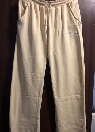 Штани на флісі палацо