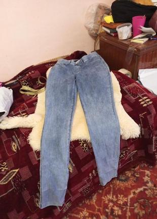 Джинсовые лосины