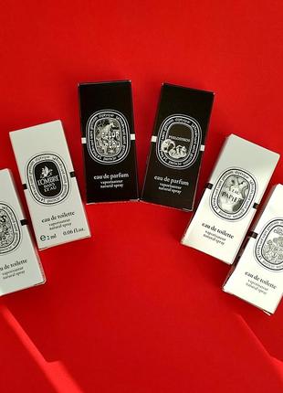 Diptyque набор пробников 6*2 ml (оригинал)