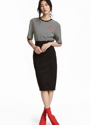 Юбка карандаш h&m xs,s