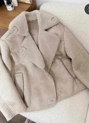 Дубленка zara