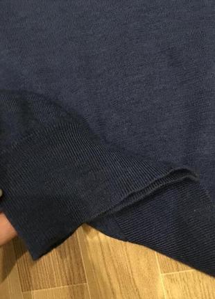 Hackett london тёплый пуловер джемпер кофта 100%меринос р-р.s6 фото