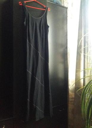 Платье платье из льна базовое m&amp;s p.38