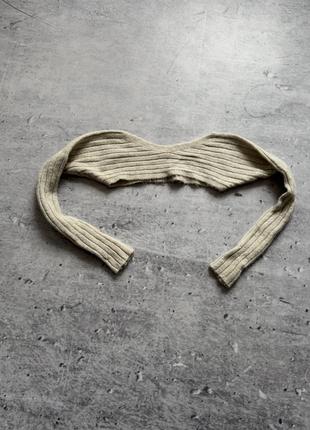 Вязаные рукава болеро мини кофта urban outfitters размер xs