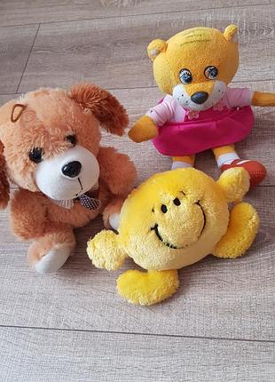 Мягкие игрушки 3 шт