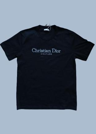 Christian dior футболка жіноча чорна