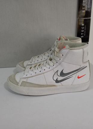 Кеды nike blazer mid'77 gs do6487 100 белый