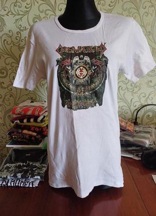 Crematory футболка. металл мерч