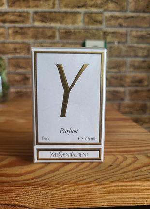 Saint yves laurent y parfum винтаж слюда парфюм