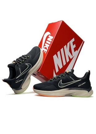 Мужские кроссовки nike air zoom pegasus grey beige
