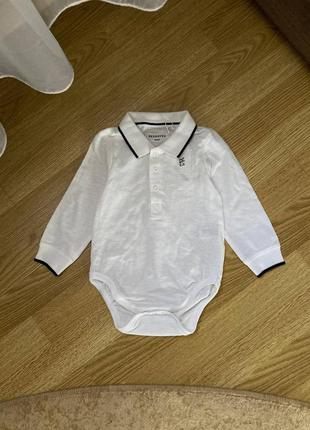 🧸дуже красиве та святкове боді-поло з довгим рукавом від reserved